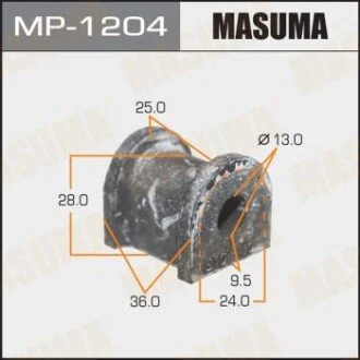 Втулка стабилизатора заднего. 2) Honda CR-V (-01) (MP-1204) MASUMA MP1204