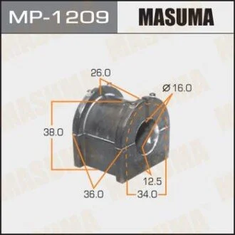 Втулка стабилизатора заднего. 2) Mitsubishi ASX (12-), Outlander (12-) (MP-1209) MASUMA MP1209