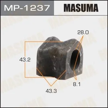 Втулка стабилизатора переднего. 2) Toyota Land Cruiser Prado (09-17) (MP-1237) MASUMA MP1237 (фото 1)