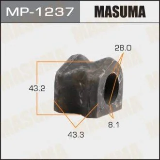 Втулка стабилизатора переднего. 2) Toyota Land Cruiser Prado (09-17) (MP-1237) MASUMA MP1237