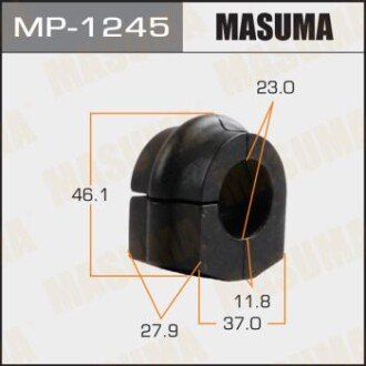 Втулка стабилизатора переднего. 2) Nissan Patrol (01-10) (MP-1245) MASUMA MP1245