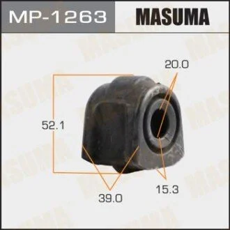 Втулка стабилизатора переднего. 2) Subaru Legacy Outback (14-) (MP-1263) MASUMA MP1263