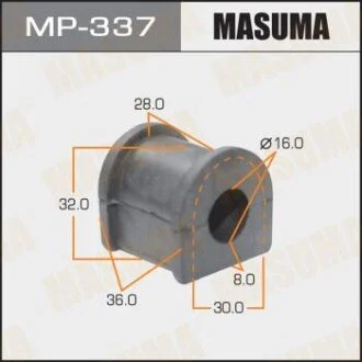 Втулка стабилизатора заднего. 2) Toyota Camry (06-) (MP-337) MASUMA MP337