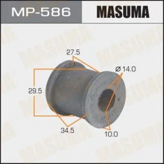 Втулка стабилизатора заднего. 2) Lexus RX 350 (06-09)/ Toyota Highlander (10-13) (MP-586) MASUMA MP586