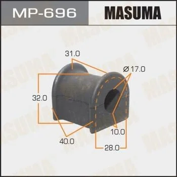 Втулка стабилизатора переднего. 2) Toyota Camry (-01) (MP-696) MASUMA MP696 (фото 1)