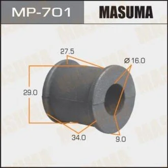 Втулка стабилизатора заднего. 2) Lexus RX 350 (06-08)/ Toyota Camry (01-06) (MP-701) MASUMA MP701