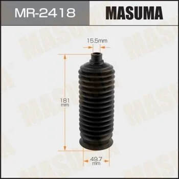 Пыльник рулевой рейки (пластик) Toyota FJ Cruiser (10-18), Land Cruiser Prado (02-09) (MR-2418) MASUMA MR2418 (фото 1)