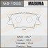 Колодки тормозные задние Toyota Camry (06-), RAV 4 (05-) (MS-1522) MASUMA MS1522 (фото 1)