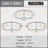 Колодки тормозные передние Subaru Forester (01-14), Impreza (00-14), Legacy (02-14), XV (12-17) (MS-7460) MASUMA MS7460 (фото 1)