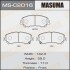 Колодки тормозные передние Nissan Qashqai (13-), X-Trail (13-) (MS-C2016) MASUMA MSC2016 (фото 1)