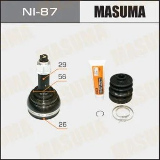 ШРУС внешний Nissan Teana (09-14) (род:29/вн):26) (NI-87) MASUMA NI87
