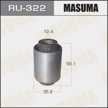 Сайлентблок Accord /CD#, CF6, CH9/, Inspire/Saber /UA1,2/, Prelude /BA8,9, BB#/, Odyssey (RU-322) MASUMA RU322 (фото 1)