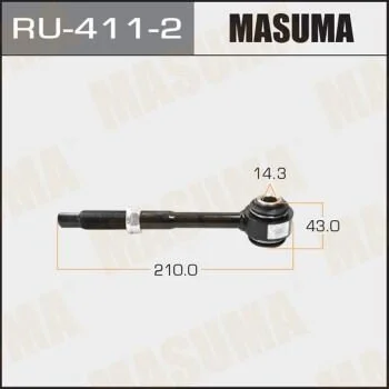 Тяга задня поперечна ліва (з сайлентблоком) L Toyota Avalon (05-12), Camry (01-), Highlander (01-03) (RU-411-2) Masuma MASUMA RU4112 (фото 1)