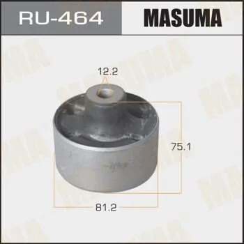 Сайлентблок заднего продольного рычага Mitsubishi Lancer (03-09), Outlander (03-06) (RU-464) MASUMA RU464 (фото 1)