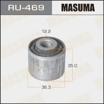 Сайлентблок MAZDA3/ BK задн.. (RU-469) MASUMA RU469 (фото 1)