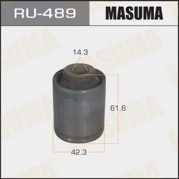 Сайлентблок задней цапфы Mitsubishi Pajero (00-) (RU-489) MASUMA RU489 (фото 1)