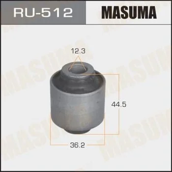 Сайлентблок заднего продольного рычага Mazda 6 (02-04)/ Mitsubishi ASX (10-), Lancer (07-), Outlander (09-12) (RU-512) MASUMA RU512 (фото 1)