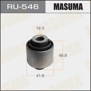 Сайлентблок задньої цапфи Honda Accord (03-08), CR-V (06-12) (RU-546) MASUMA RU546 (фото 1)