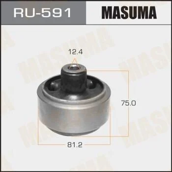Сайлентблок (RU-591) MASUMA RU591 (фото 1)