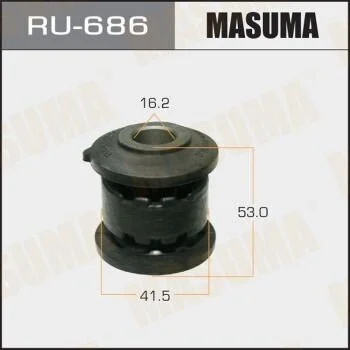 Сайлентблок переднього нижнього важеля передній Mazda CX5 (11-), 3 (13-), 6 (12-) (RU-686) MASUMA RU686 (фото 1)