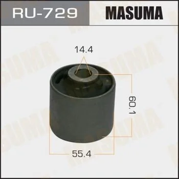 Сайлентблок LAND CRUISER, LX470 / UZJ100L, UZJ100W задн.. (RU-729) MASUMA RU729 (фото 1)