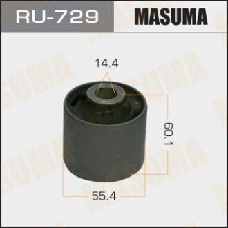 Сайлентблок LAND CRUISER, LX470 / UZJ100L, UZJ100W задн.. (RU-729) MASUMA RU729