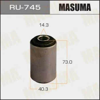 Сайлентблок задн Toyota HILUX / KUN15L, KUN26L MASUMA RU745 (фото 1)