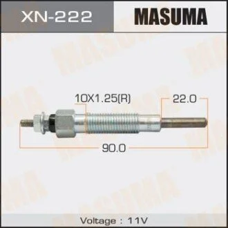 Свеча накаливания (XN-222) MASUMA XN222