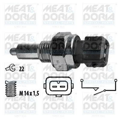 Датчик увімкнення підсвітки руху заднім ходом MEAT & DORIA MEAT&DORIA 36003 (фото 1)
