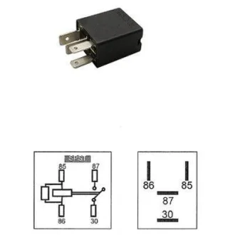Реле (12V, 20A) MERCEDES A (W168), A (W176), B SPORTS TOURER (W245), B SPORTS TOURER (W246, W242), C T-MODEL (S203), C (W203), C (W204), CLA (C117), CLA SHOOTING BRAKE (X117), CLC (CL203) 09.91- MEAT&DORIA 73232001