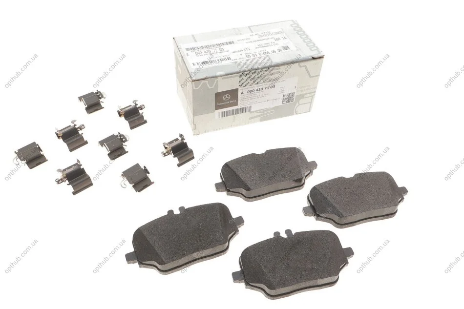 Колодки тормозные MERCEDES MERCEDES-BENZ 0004207103 (фото 1)