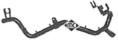 Труба водяна Metalcaucho 03094