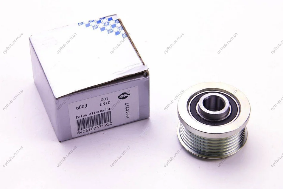 Шків генератору Citroen Berlingo 1.6HDI (08-) Metalcaucho 06009 (фото 1)