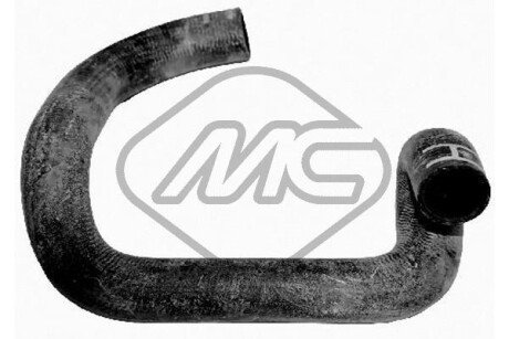 Патрубок радиатора Peugeot 307 2.0HDi (00-) Metalcaucho 08899