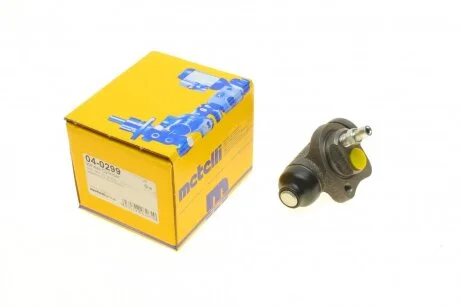 Циліндр гальмівний робочий ЗАДН D=14.28 OPEL CORSA A BOX 02/86-09/94 / OPEL CORSA A HATCHBACK (93_, 94 -ua Metelli 04-0299