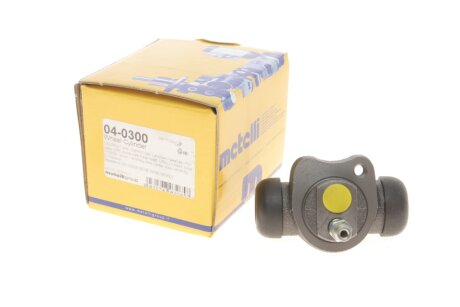 Циліндр гальмівний (задній) Daewoo Lanos/Nexia 95-/Opel Ascona C/Corsa A/Kadett 81-93/Astra F 98- UA63 Metelli 04-0300