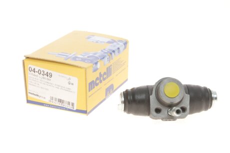 Циліндр гальмівний (задній) Audi 50/80/90 74-96/Skoda Octavia 96-10/VW Caddy/Golf/Passat B3/B4 82 UA63 Metelli 04-0349