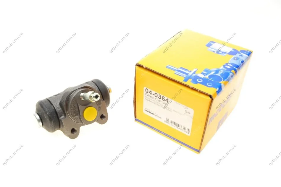 Цилиндр гальмивний (задний) Renault Espace/Clio 91-02 (d=22.2mm) METELLI UA63 Metelli 04-0364 (фото 1)