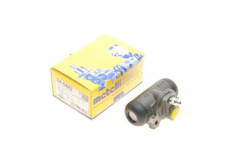 Циліндр гальмівний (задній) Fiat Panda 03-/Punto 93-00/Idea 04-/Lancia Musa 04-12/Y 95-03 UA63 Metelli 04-0442