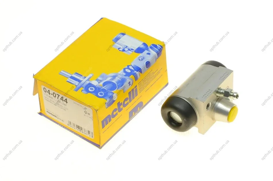 Циліндр гальмівний (задній) Dacia Logan 04-/Clio IV 12- (d=17.46mm) METELLI UA63 Metelli 04-0744 (фото 1)