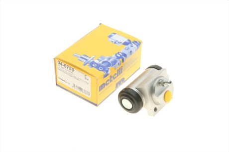 Циліндр гальмівний (задній) Renault Kangoo 97-/Nissan Kubistar 03- UA63 Metelli 04-0759