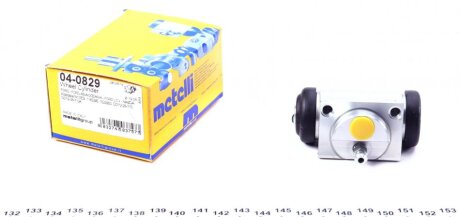 Циліндр гальмівний (задній) Ford Fiesta V 01-10/Fusion 02-12/Ka 01-08/Mazda 2 03-07 (opt-om) Metelli 04-0829