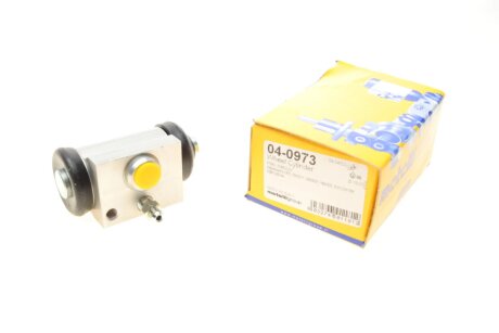 Циліндр гальмівний робочий ЗАДН D=19.05 FORD AUSTRALIA FIESTA HATCHBACK (WS) 10/08-- / FORD FIESTA SAL -ua Metelli 04-0973