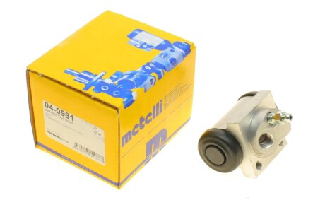 Циліндр гальмівний робочий SMART FORTWO I (450) : 0.6;0.6 BRABUS;0.7;0.8 CDI / FORTWO II, CABRIO, COUP Metelli 04-0981