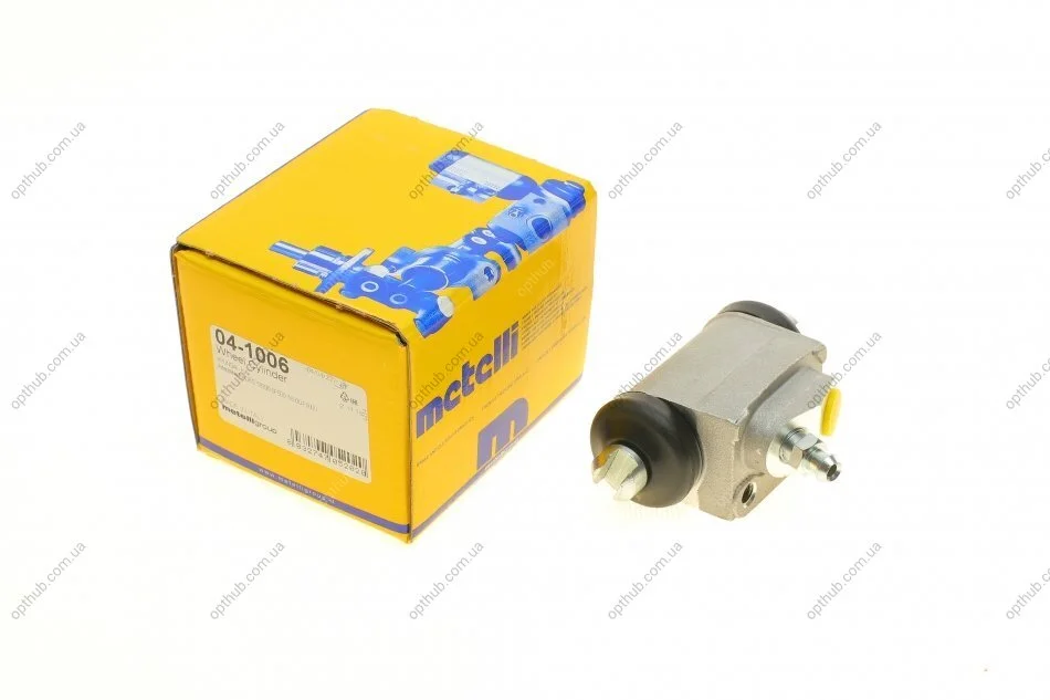 Циліндр гальмівний (задній) Hyundai Accent 10-/i20 08-/Kia Rio 11- (d=17.78mm) METELLI UA63 Metelli 04-1006 (фото 1)