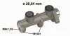 Циліндр гальмівний головний D=20.64 OPEL COMBO (71_) 07/94-10/01 / OPEL CORSA B (73_, 78_, 79_) 03/93- -ua Metelli 05-0307 (фото 1)
