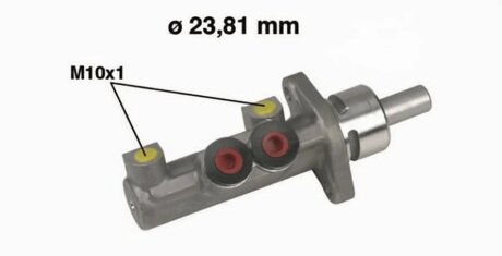 Циліндр гальмівний головний Metelli 05-0412