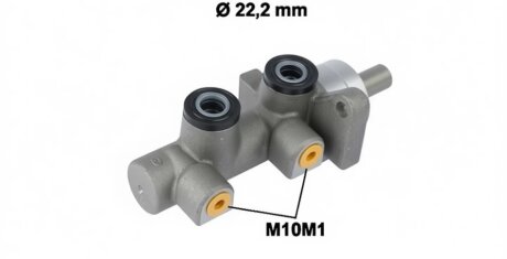 Циліндр гальмівний головний Metelli 05-0722