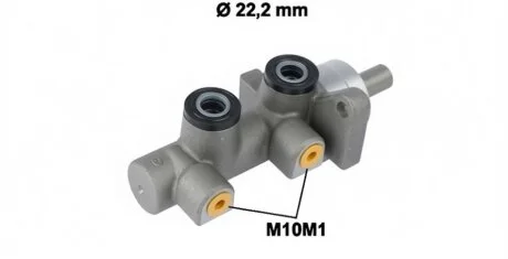 Циліндр гальмівний головний Metelli 05-0722