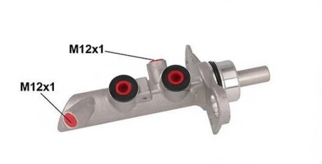 Циліндр гальмівний головний Metelli 05-0891